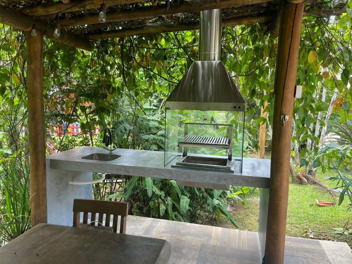 Linda Casa Praia De Pauba Em Condominio Sao Sebastiao  Esterno foto