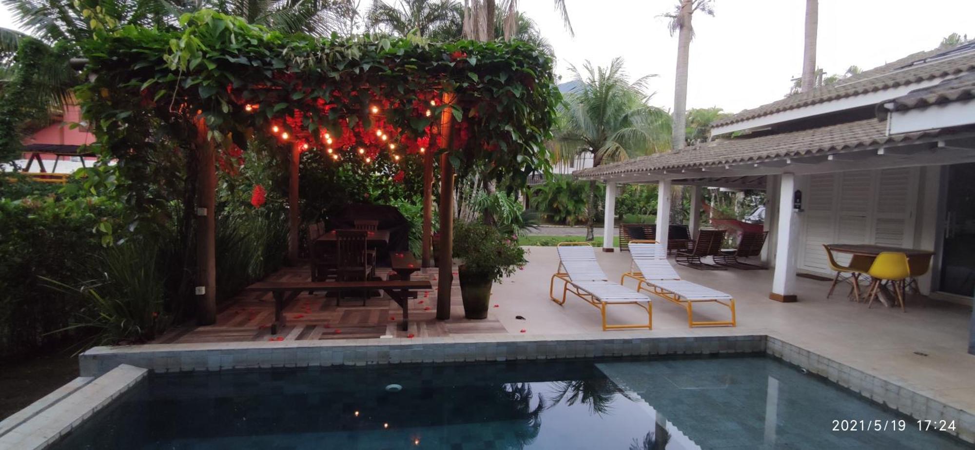 Linda Casa Praia De Pauba Em Condominio Sao Sebastiao  Esterno foto